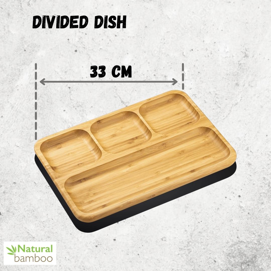 Bamboo Divided Dish MODERNN STUDIO