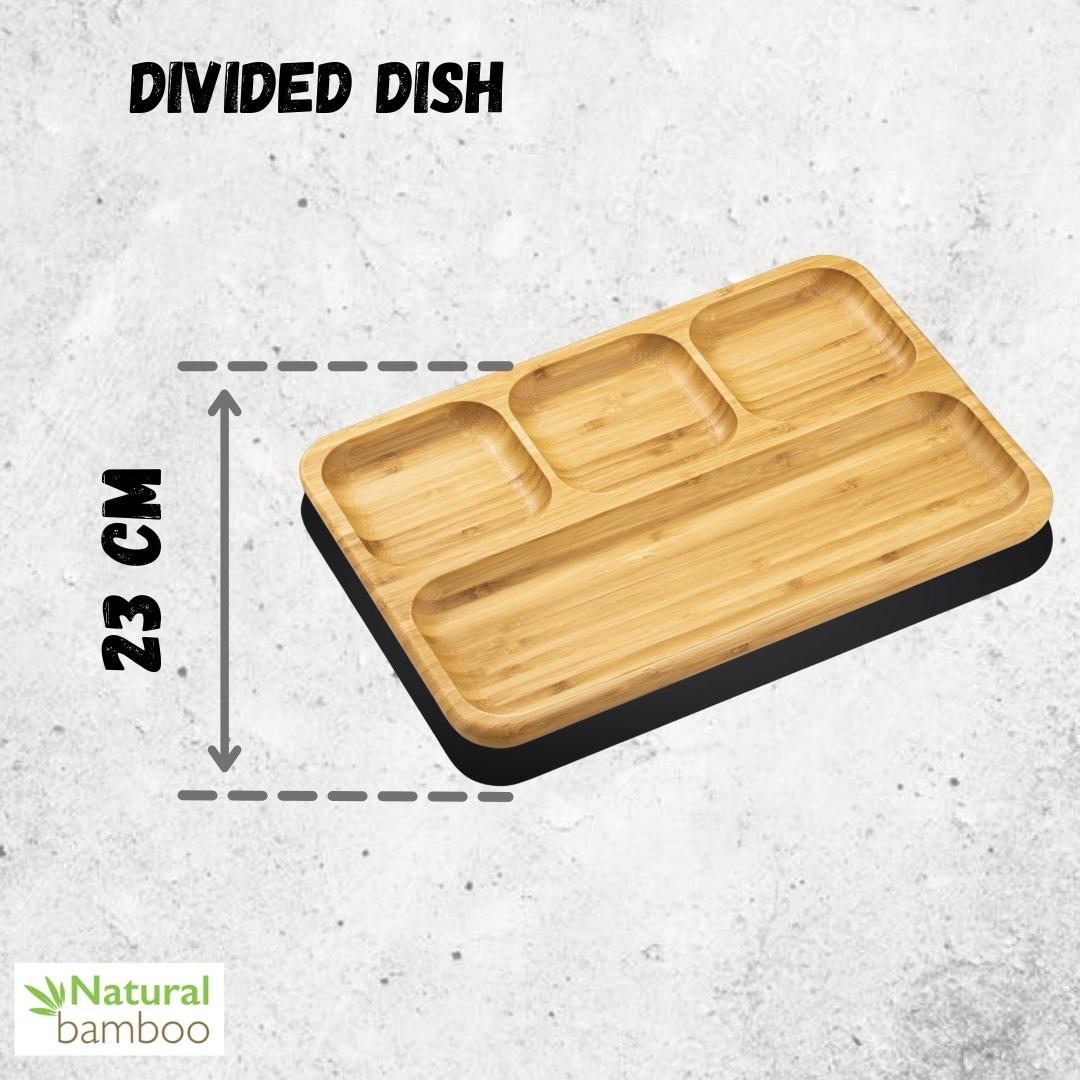 Bamboo Divided Dish MODERNN STUDIO