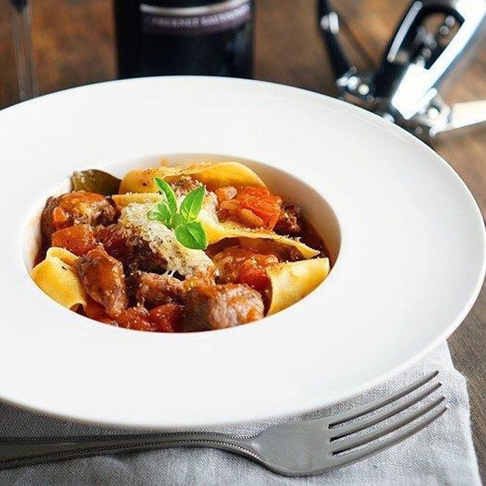 Fine Porcelain Deep Plate MODERNN STUDIO