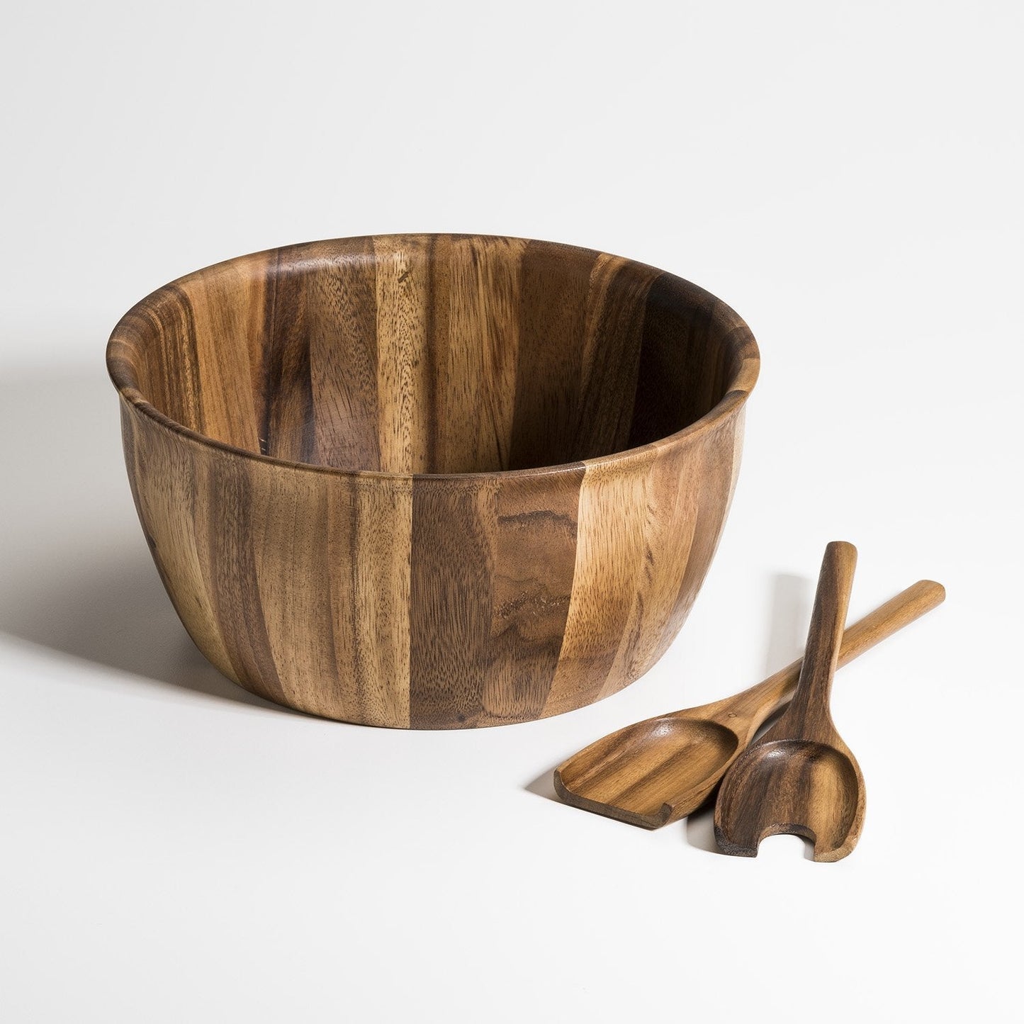 Soro Extra Large Salad Bowl with Servers MODERNN STUDIO