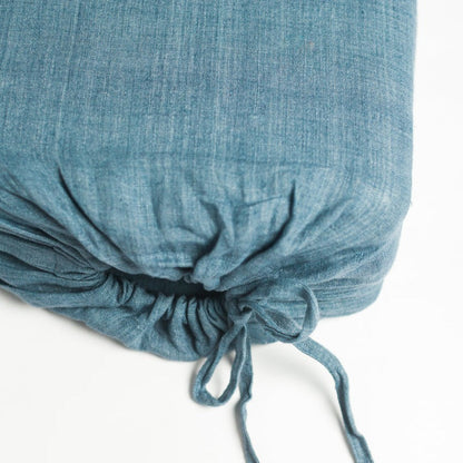Linen Duvet Cover Set - Denim Blue MODERNN STUDIO