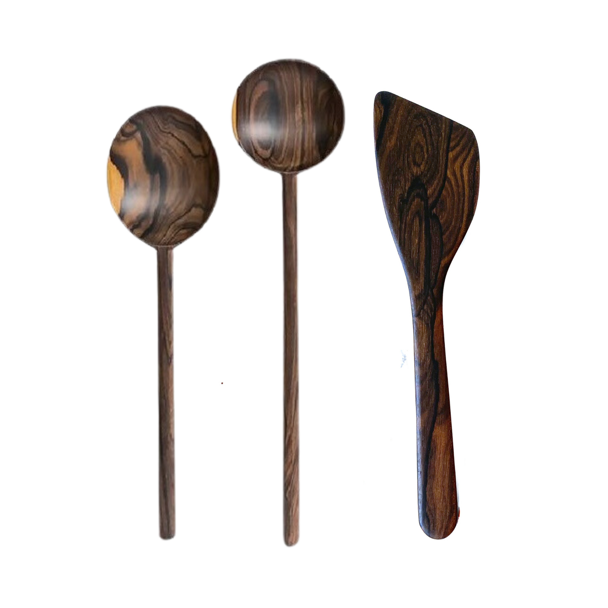 S/3 Handcarved Kitchen Utensils MODERNN STUDIO