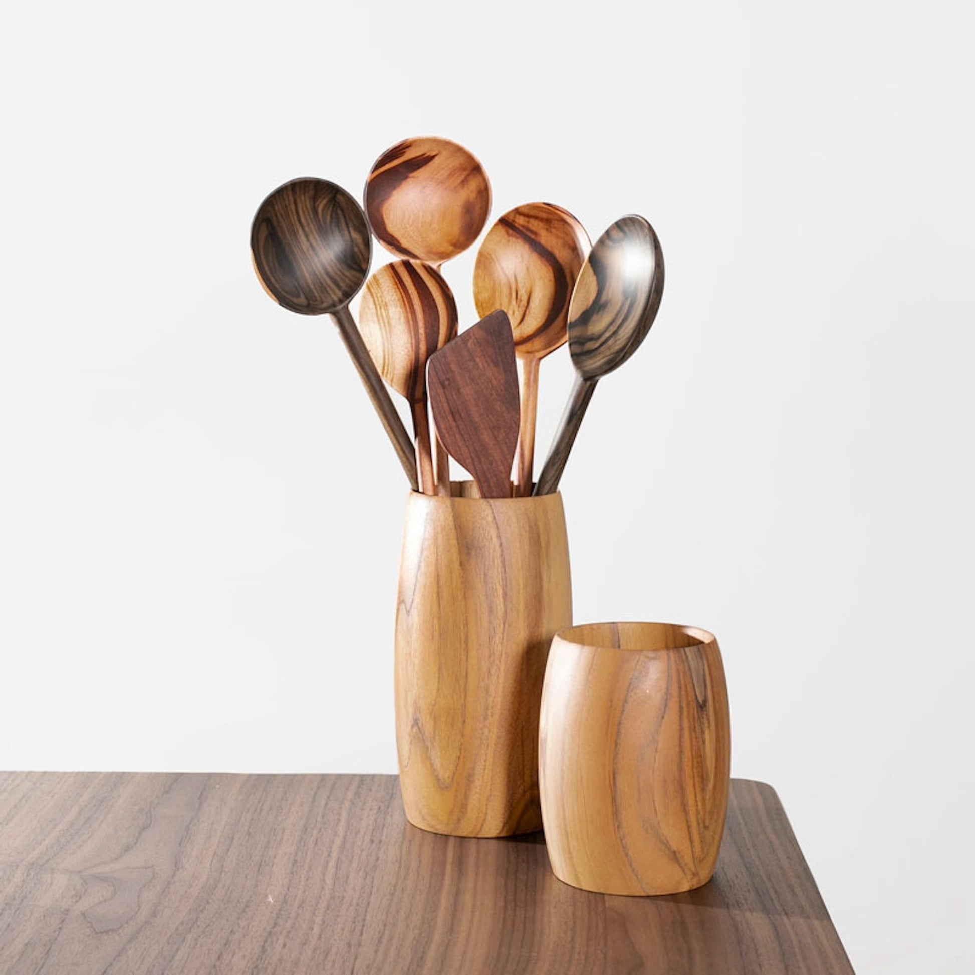 S/3 Handcarved Kitchen Utensils MODERNN STUDIO