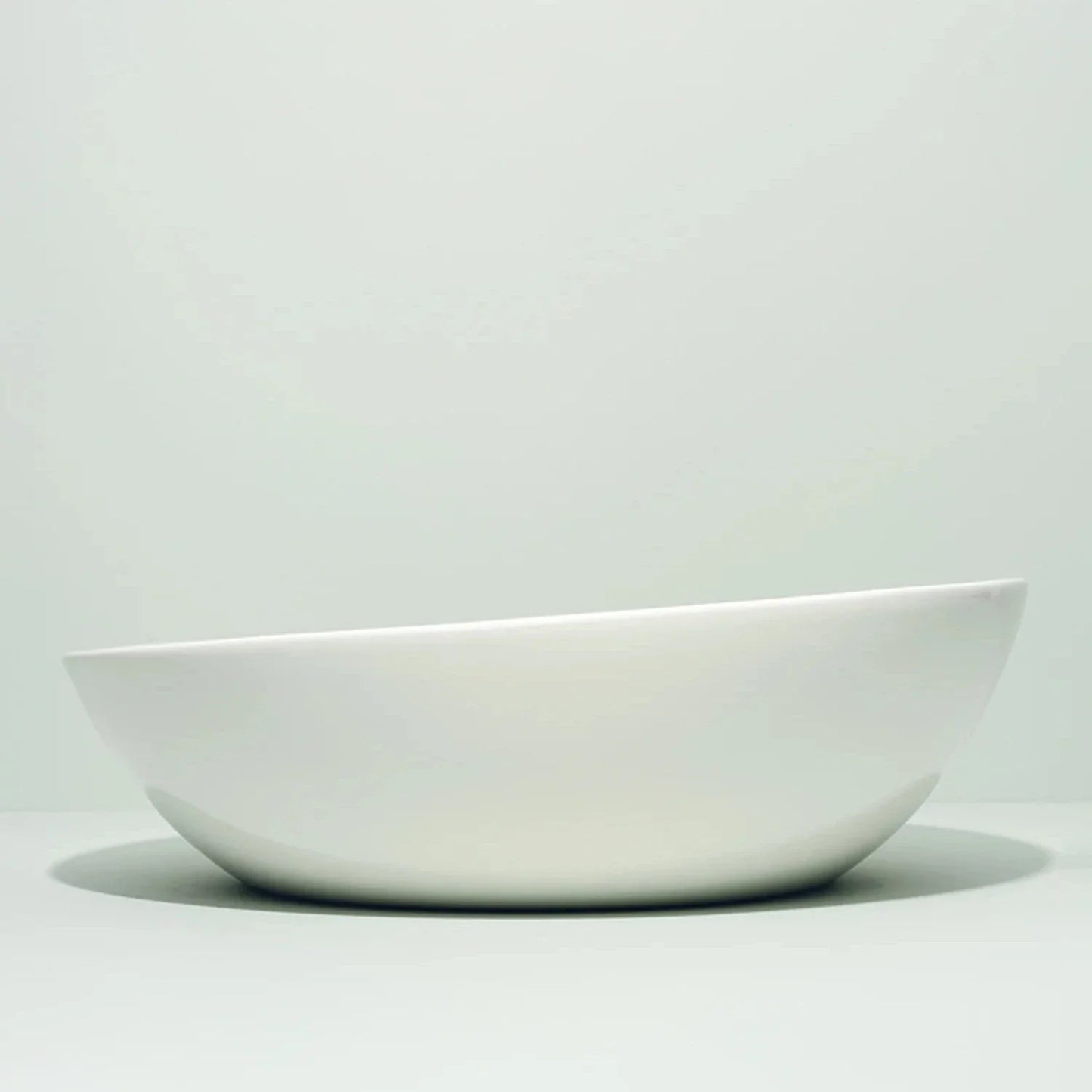 Slanted Serving Bowl - White MODERNN STUDIO