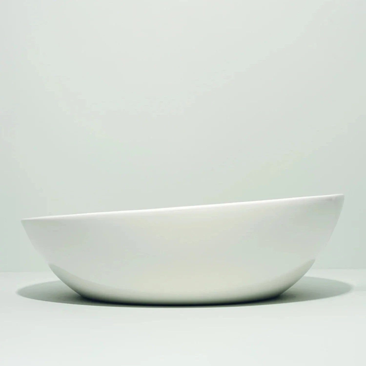 Slanted Serving Bowl - White MODERNN STUDIO