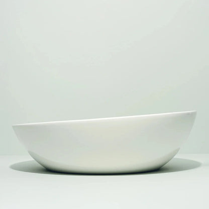 Slanted Serving Bowl - White MODERNN STUDIO