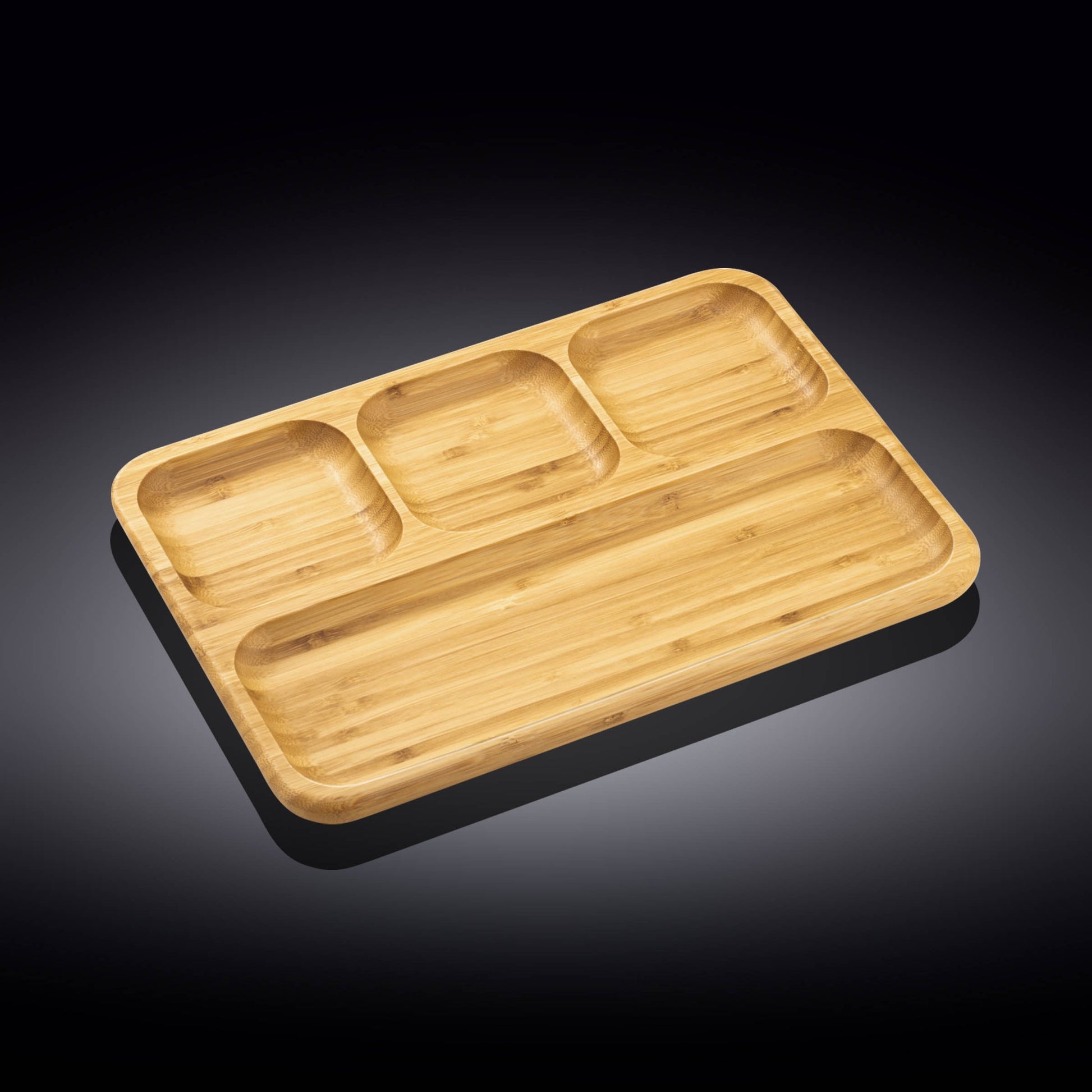 Bamboo Divided Dish MODERNN STUDIO