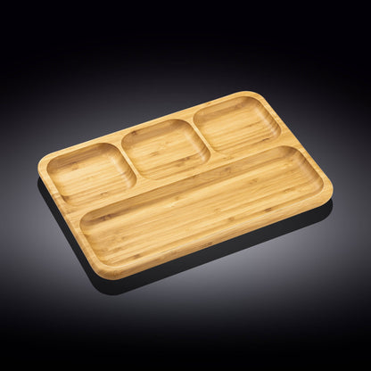 Bamboo Divided Dish MODERNN STUDIO