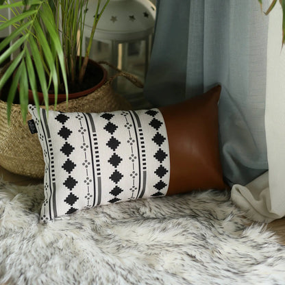 Boho Handcrafted Decorative Single Throw Pillow Cover MODERNN STUDIO
