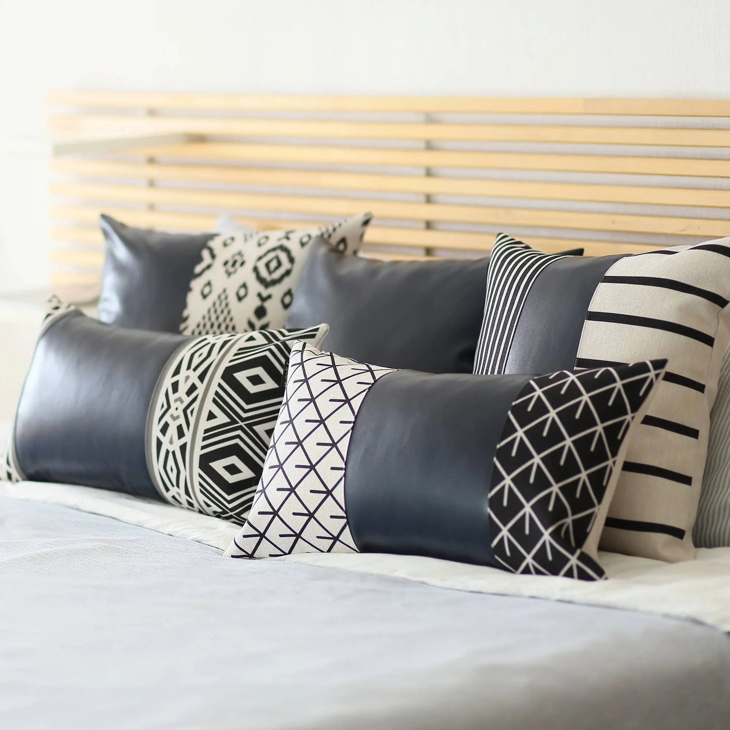 Boho Handcrafted Decorative Single Throw Pillow Cover MODERNN STUDIO