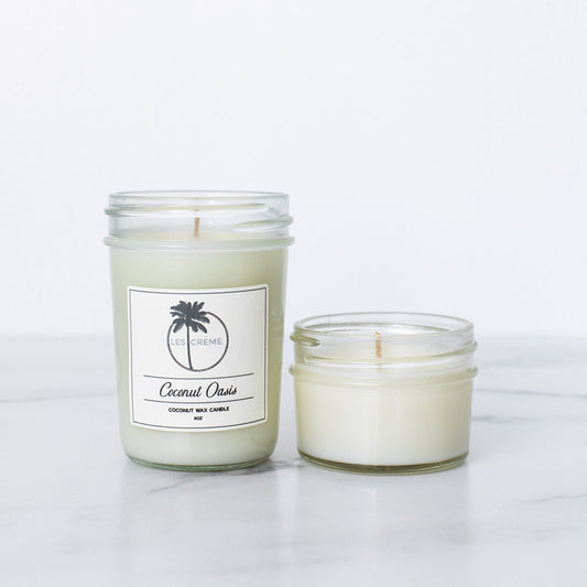 Coconut Oasis Scent Coconut Wax Candle MODERNN STUDIO