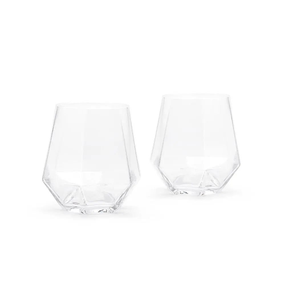 Crystal glass - set of 2 MODERNN STUDIO