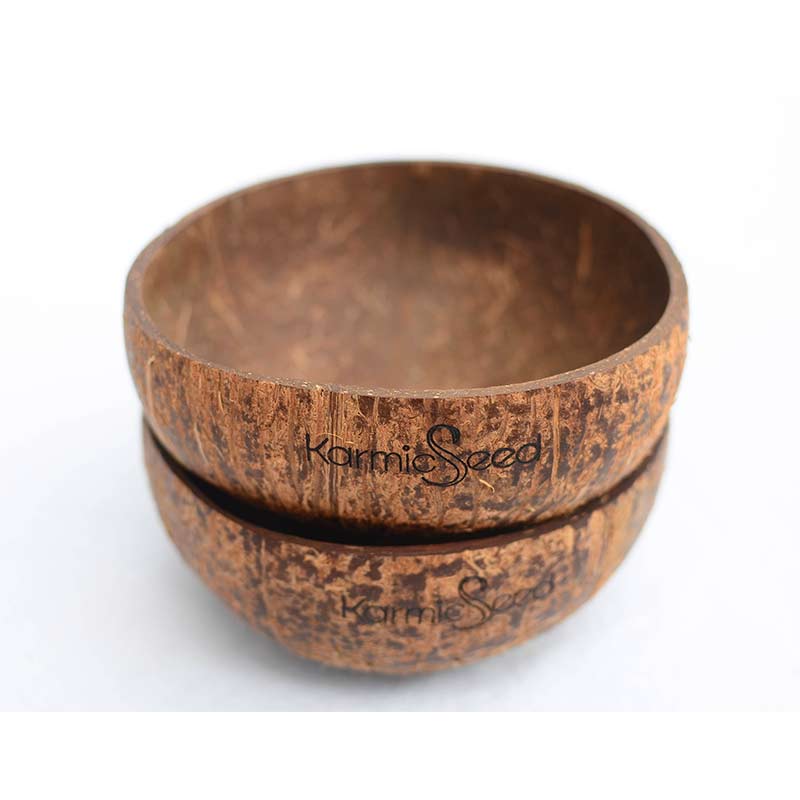 Handmade Coconut Bowls (Set of 4) MODERNN STUDIO