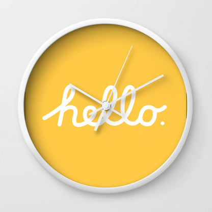 Hello: The Macintosh Office Wall Clock MODERNN STUDIO