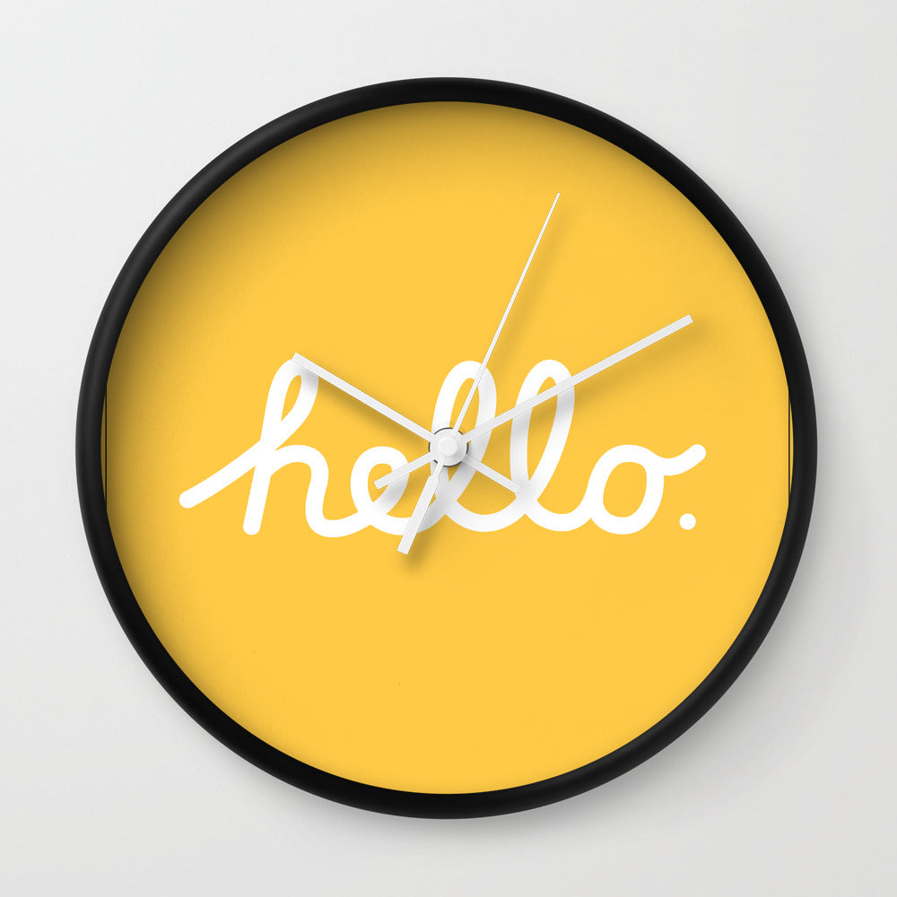 Hello: The Macintosh Office Wall Clock MODERNN STUDIO