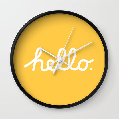 Hello: The Macintosh Office Wall Clock MODERNN STUDIO