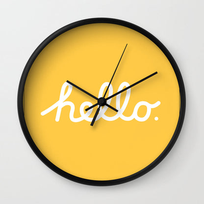 Hello: The Macintosh Office Wall Clock MODERNN STUDIO