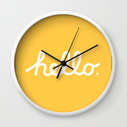 Hello: The Macintosh Office Wall Clock MODERNN STUDIO