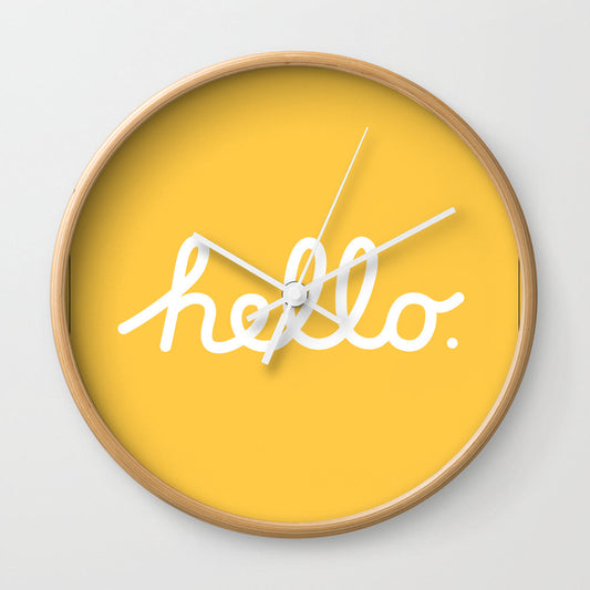 Hello: The Macintosh Office Wall Clock MODERNN STUDIO