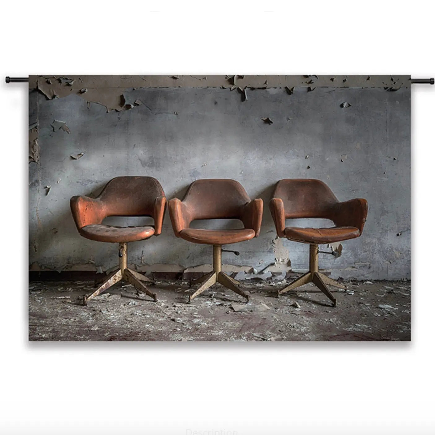 ORGANIC COTTON WALL HANGING TAPESTRY MODERNN STUDIO