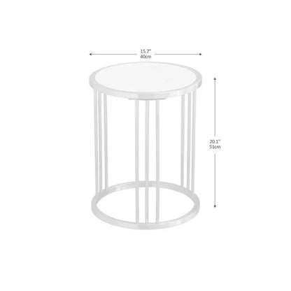 Sintered stone round side MODERNN STUDIO